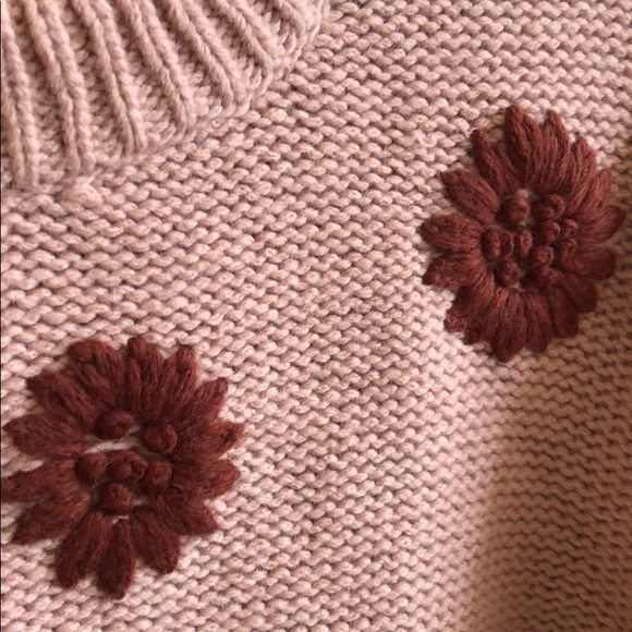 NWT Madewell Flower Embroidered Sweater - Picture 10 of 10
